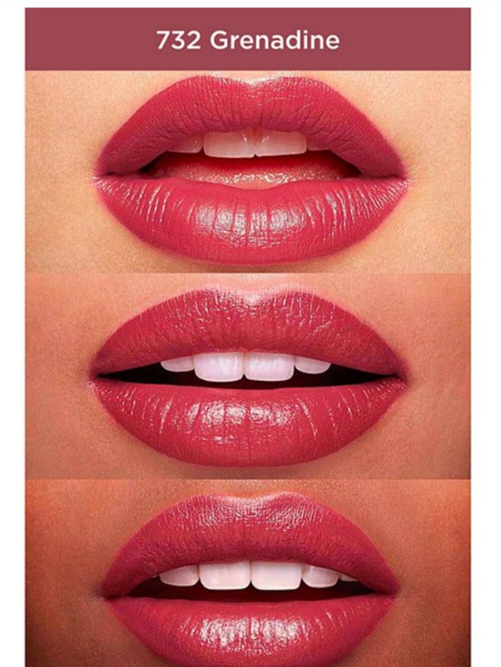 Clarins Joli Rouge Lipstick-Grenadine - Picture 2 of 4